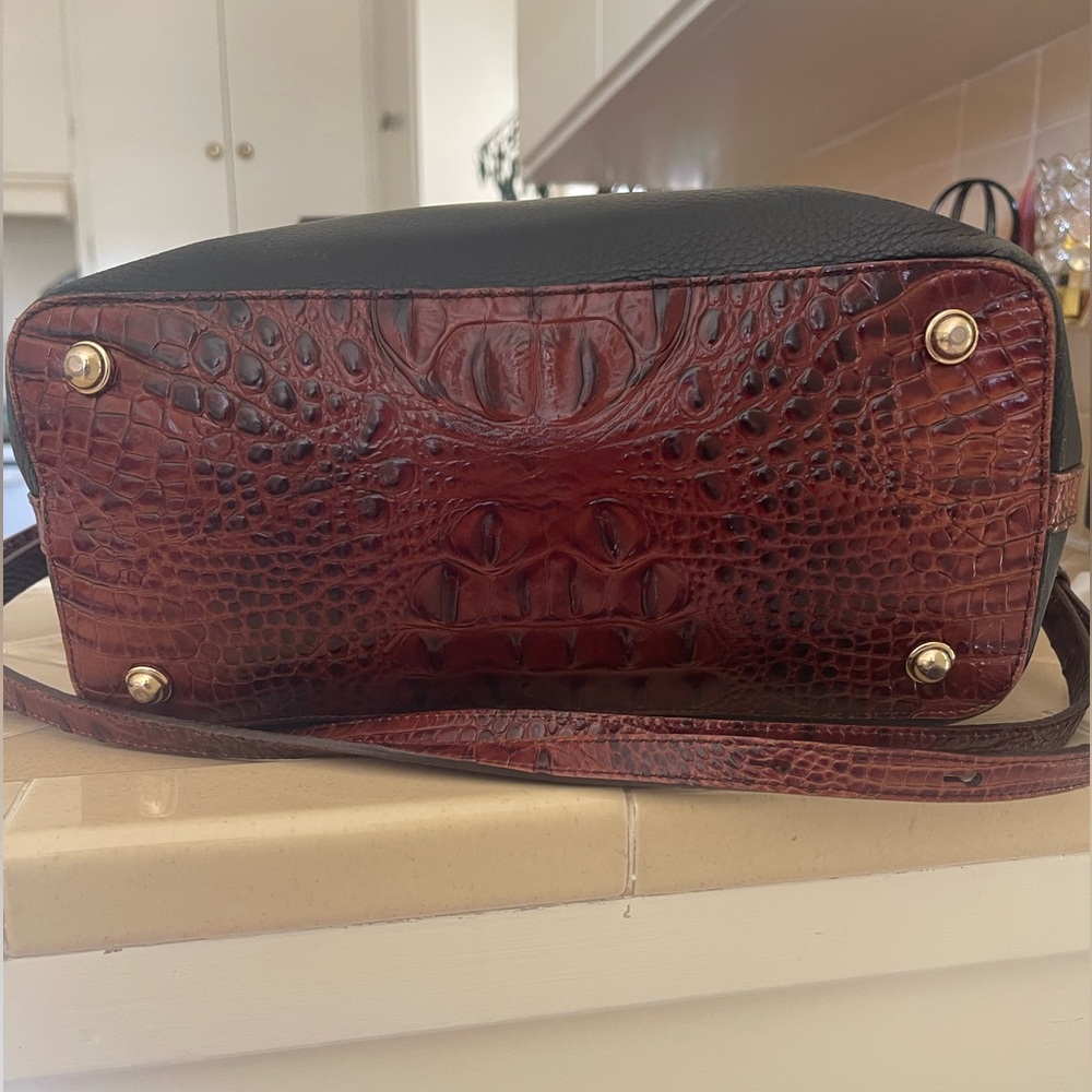 Brahmin Duxbury Satchel with Matching Wallet - Picture 9 of 12